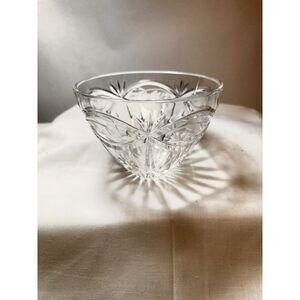 Gorham Crystal O'Rourke Candy‎ Dish Bowl  4" Tall X 5 1/2" Wide